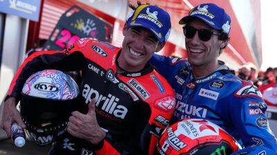 MotoGP | Aleix bendice a Rins: "Sería un buen fichaje para Aprilia" - en.as.com