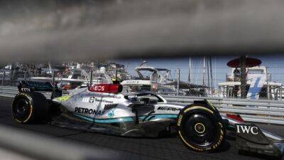 Mercedes drivers all shaken up after Monaco practice