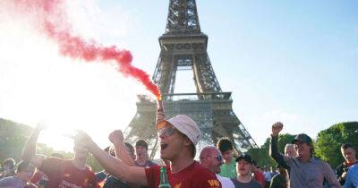 Police keep watchful eye on excited Liverpool fans before Champions League final