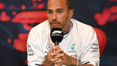 Lewis Hamilton - Charles Leclerc - Carlos Sainz - Lewis Hamilton struggles on 'bumpiest track ever' at Monaco Grand Prix - thenationalnews.com - Monaco - county Charles -  Monaco