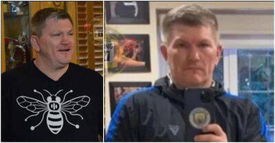 Ricky Hatton shows off dramatic body transformation with side-by-side image