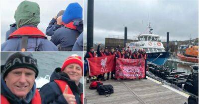 Liverpool fans travel to Champions League final on speedboat after flights are cancelled