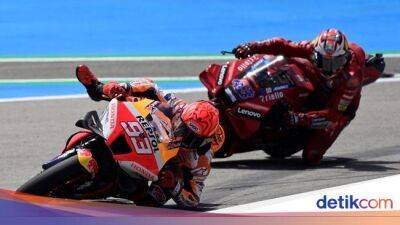 Red Flag! Marc Marquez Crash di Kualifikasi MotoGP Italia 2022