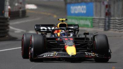 Max Verstappen - Lewis Hamilton - George Russell - Sergio Perez - Charles Leclerc - Carlos Sainz - Pierre Gasly - Perez pips Leclerc in final Monaco practice - channelnewsasia.com - Monaco -  Monaco