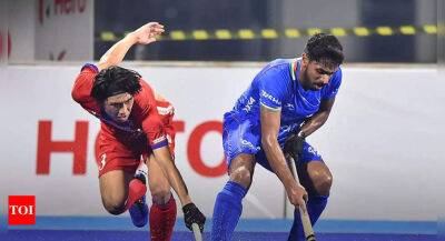Asia Cup Hockey: India beat Japan 2-1 in first Super 4 league match, avenge pool loss - timesofindia.indiatimes.com - Japan - India