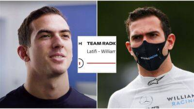 Williams' F1 radio to message to Nicholas Latifi during Monaco GP practice