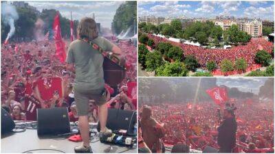 Liverpool fans create crazy atmosphere at Paris fan park ahead of Champions League final - givemesport.com - France - Liverpool