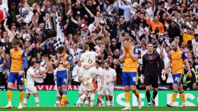 Jamie Murphy - Oli Hawkins - Port Vale seal promotion to League One with play-off final win against Mansfield - bt.com - county Clarke -  Mansfield