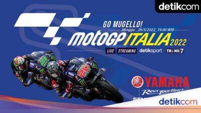 Valentino Rossi - Fabio Quartararo - Francesco Bagnaia - Fabio Di-Giannantonio - Luca Marini - Menanti Kejutan Murid-murid Rossi di Mugello - sport.detik.com