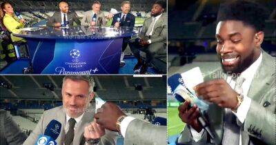 Jamie Carragher loses Champions League bet to Micah Richards as Real Madrid beat Liverpool