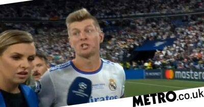 Toni Kroos storms out of interview over Real Madrid performance criticism after Champions League final