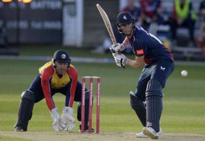 Kent Spitfires (184-4) lost to Essex Eagles (188-6) by four wickets in T20 Blast