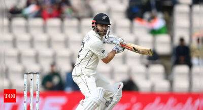 New Zealand's Kane Williamson out for a duck in last innings before Test series opener in England