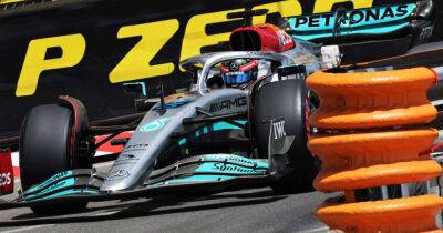 George Russell - Sergio Perez - Carlos Sainz - Mark Sutton - Russell “playing with fire” after Q3 barrier touch - msn.com - Spain