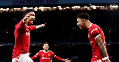 Jadon Sancho lifts lid on Cristiano Ronaldo impact at Manchester United