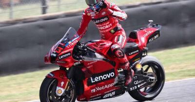 MotoGP Italian GP: Bagnaia takes home win as Marquez makes last start before surgery