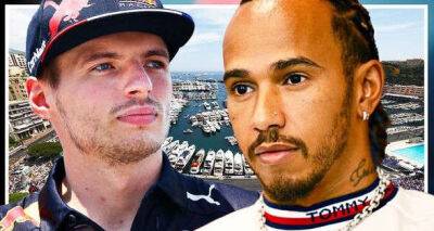 Max Verstappen - Lewis Hamilton - Sergio Perez - Fernando Alonso - Charles Leclerc - Carlos Sainz - Monaco Grand Prix LIVE: Race suspended as chaos in pit lane has mechanics scrambling - msn.com - Monaco - county George - county Russell -  Monaco