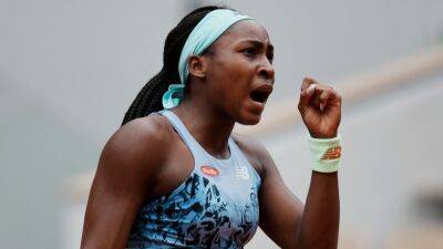 Emma Raducanu - Sloane Stephens - Roland Garros - Amanda Anisimova - Martina Trevisan - Barbora Krejcikova - Elise Mertens - Venus Williams - Coco Gauff's run at French Open continues into quarterfinals with win over Elise Mertens - espn.com - France - Belgium - Switzerland - Italy - Usa -  Paris