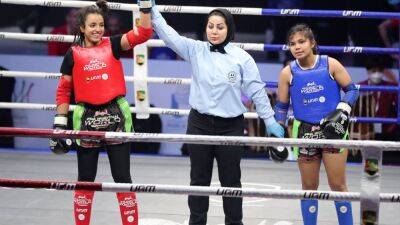 Zineb Bouhmada makes sensational debut at Muaythai World Championships