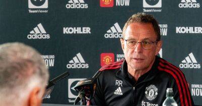 What Ralf Rangnick said 'in detail' about his consultancy role ahead of Manchester United exit