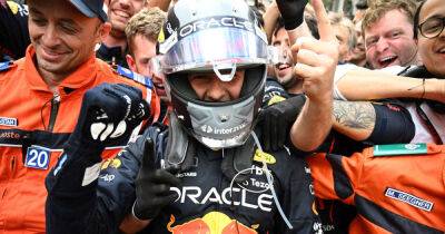 F1 LIVE: Monaco Grand Prix result as Sergio Perez beats Carlos Sainz and Max Verstappen