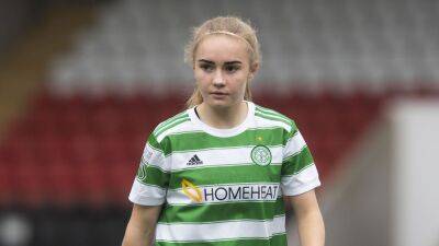 Ireland international Izzy Atkinson fires Celtic to Women's Scottish Cup joy