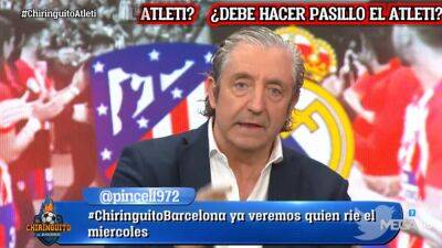 Pedrerol dice lo que tiene que hacer el Madrid si no hay pasillo del Atleti