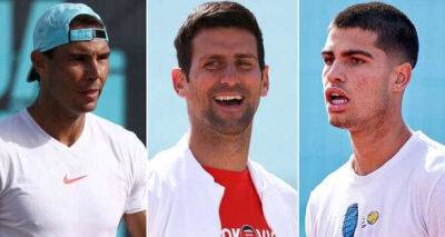 Rafael Nadal 'no longer No 1' as Novak Djokovic admits son copies Rafa and Carlos Alcaraz
