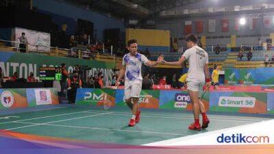 Pram/Yere Juara Ganda Putra Badminton Asia Championships 2022!
