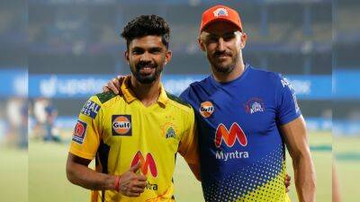 Watch: Ruturaj Gaikwad's Cheeky Dig At Faf du Plessis After Record Opening Stand With Devon Conway vs SunRisers Hyderabad