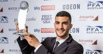 Liel Abada on his Celtic debt of gratitude as breakout star salutes Ange and Bitton after award