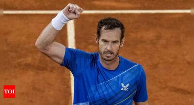 Simona Halep - Denis Shapovalov - Andy Murray - Ugo Humbert - Dominic Thiem - Caja Mágica - Andy Murray sees off Dominic Thiem in Madrid - timesofindia.indiatimes.com - Spain - Usa - Austria - Madrid -  Rome