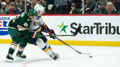 NHL Department of Player Safety to review cross-check by Minnesota Wild's Jared Spurgeon against St. Louis Blues