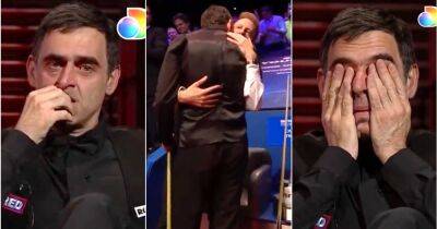 Ronnie O’Sullivan moved to tears by beautiful Judd Trump moment in powerful interview