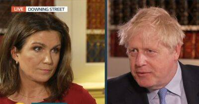 Boris Johnson - Susanna Reid - ITV Good Morning Britain viewers confused as Boris Johnson is late for interview 'in his own house' - manchestereveningnews.co.uk - Britain