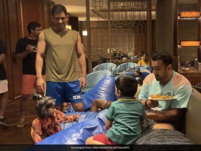 Watch: MS Dhoni and Co. Celebrate Eid in Chennai Super Kings Camp