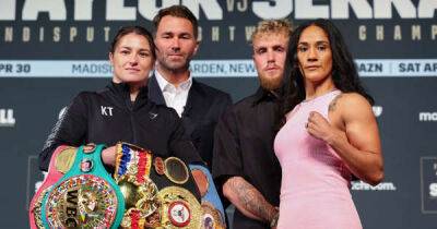 Katie Taylor: ‘It’s the biggest fight, not only in women’s boxing but the whole sport’