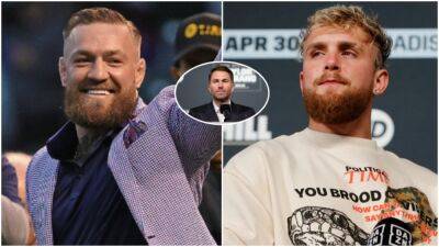 Conor McGregor vs Jake Paul: Eddie Hearn explains why he wants to see the fight