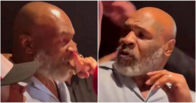 Mike Tyson - Oscar Valdez - Mike Tyson: Boxing legend has another bizarre close encounter with a fan - givemesport.com