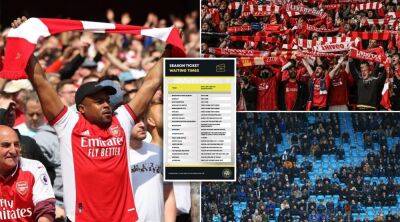 Premier League tickets: How long is the wait for a season ticket at each club?