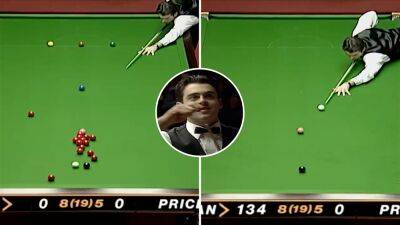 Ronnie O'Sullivan: When The Rocket produced 5 of the greatest minutes of snooker in 1997