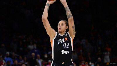 Brittney Griner - Cathy Engelbert - Griner's number and initials on WNBA courts as new season tips off - channelnewsasia.com - Russia - Ukraine - Usa -  Moscow
