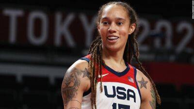 US State Department now classifies WNBA player Brittney Griner as 'wrongfully detained' in Russia