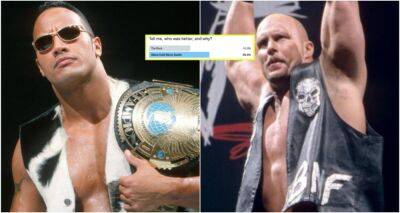 Steve Austin - The Rock or Stone Cold Steve Austin: Readers decide WWE legend was better? - givemesport.com - county Stone - county Rock