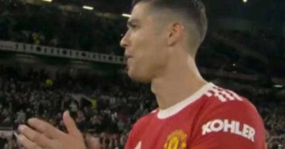 Cristiano Ronaldo bluntly denies alleged message to Man Utd fans - "I didn't say that"