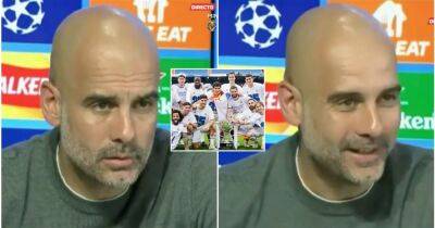 Pep Guardiola was baffled by guard of honour question before Real Madrid vs Man City