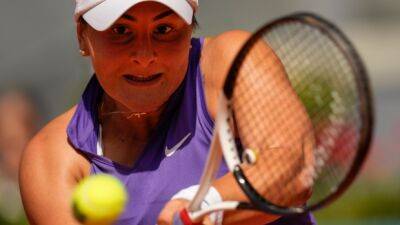 Andreescu falls to Pegula; eliminated from Madrid Open