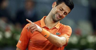 Tennis-Djokovic stays perfect against Monfils, Rublev survives scare in Madrid