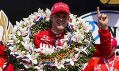 Former F1 driver Marcus Ericsson wins Indianapolis 500 after race stoppage