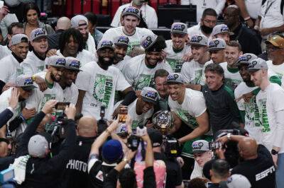 Carlos Alcaraz - Jayson Tatum - Richard Carapaz - Celtics defeat Miami to reach NBA Finals against Warriors - arabnews.com - France -  Boston - San Francisco - state Golden - Liverpool